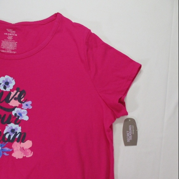 SECRET TREASURES Pink Nightgown NWT Size Large - Picture 5 of 7